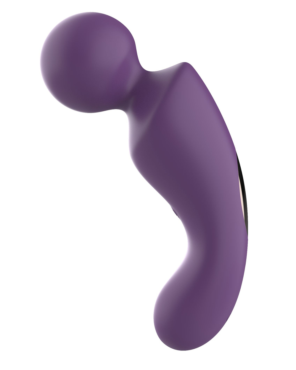 Вибратор- вонд с изогнутым корпусом Secwell SW24125-purple