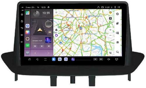 Магнитола для Renault Fluence/ Megane 2009-2017 - Kuberg SF-9997-L QLed, Android 13, Быстрейшая, CarPlay, SIM-слот