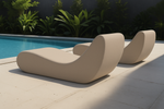 Лежак мягкий Papatya Aura Daybed, бежевый