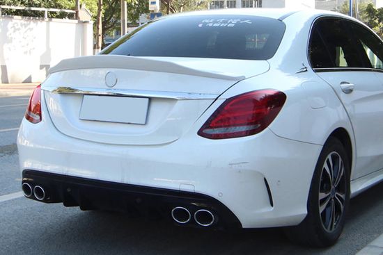 Спойлер V.4 для Mercedes C class W205 2014-2021 Sedan