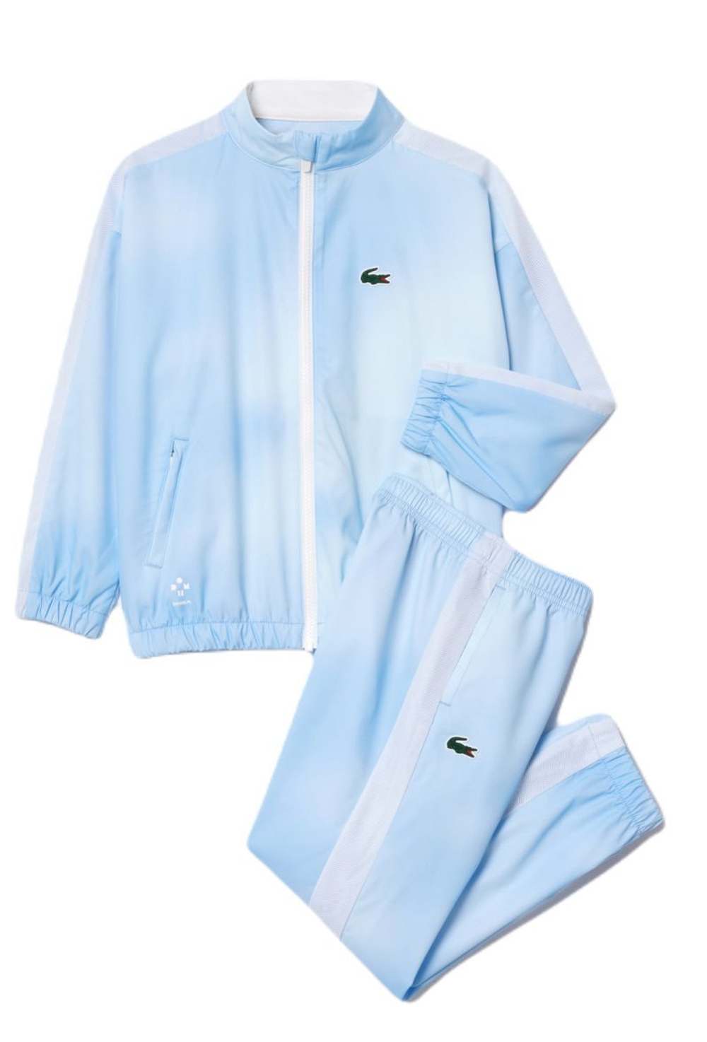 Костюм теннисный Lacoste Kids' Lacoste Tennis x Daniil Medvedev - небесный