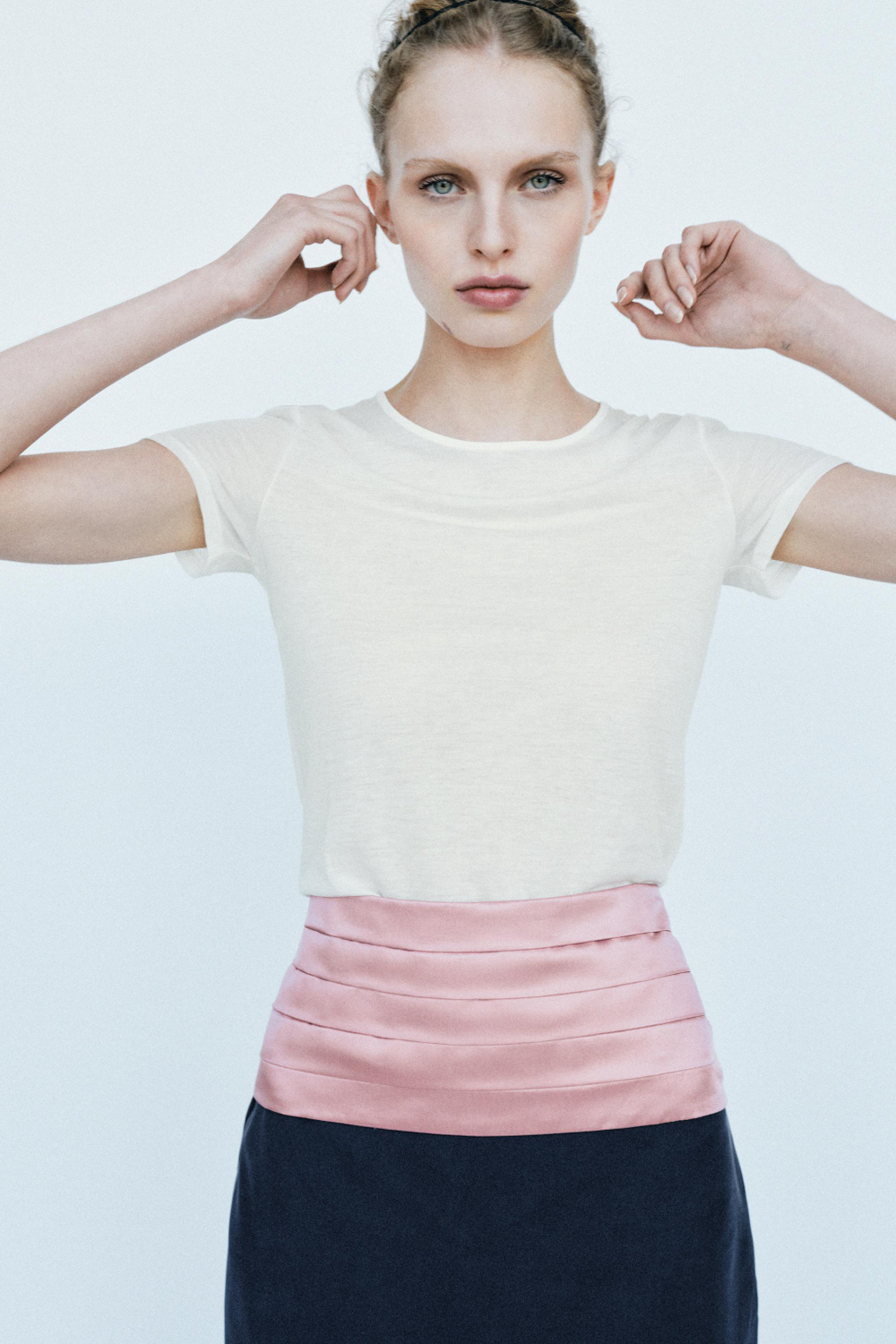 ФУТБОЛКА ИЗ СМЕСИ ШЕРСТИ — ZARA