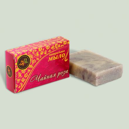 Натуральное мыло "Чайная роза"