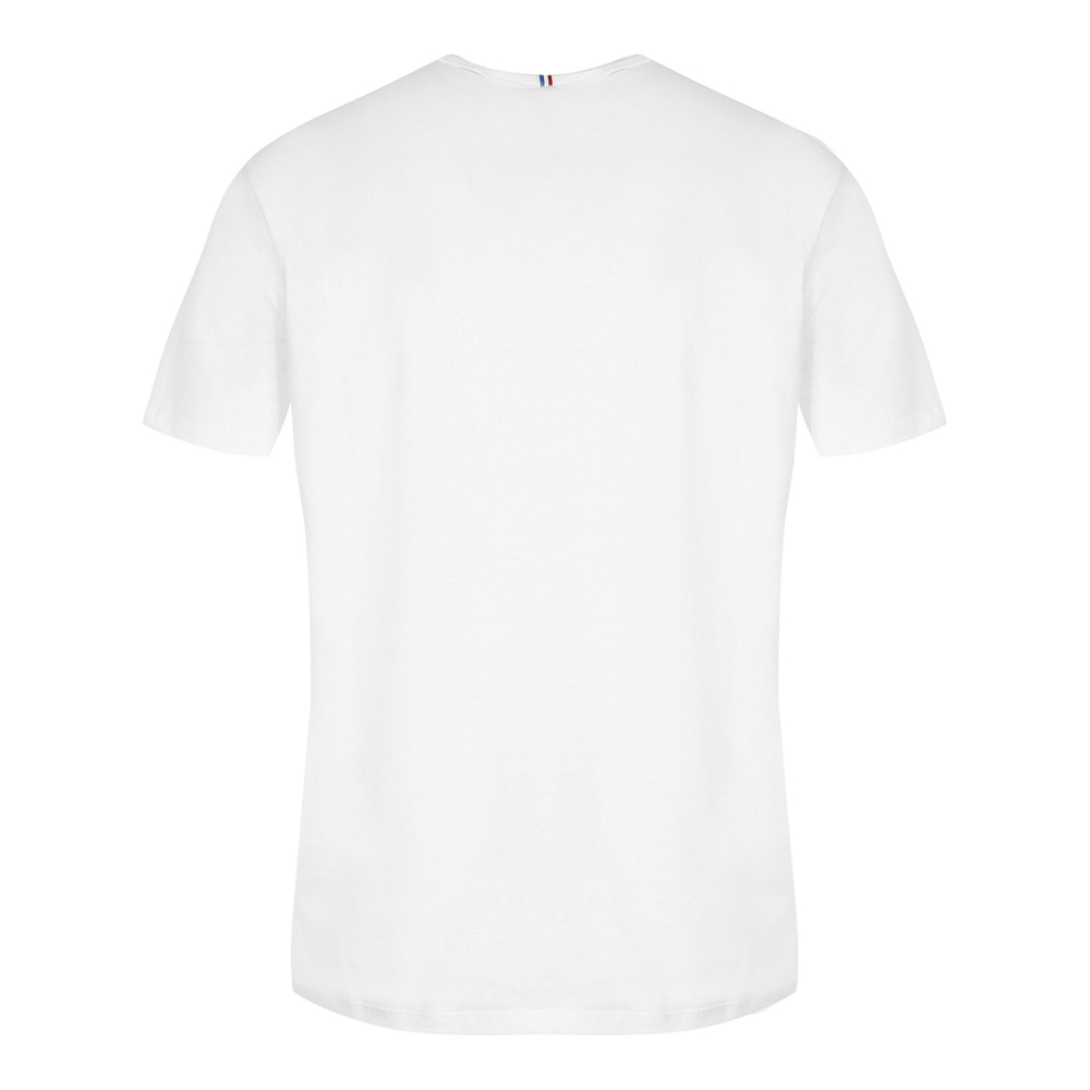 Мужское теннисное поло Le Coq Sportif Essential N°3 T-Shirt Men - White