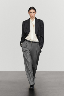 Massimo Dutti Костюмные брюки из 100% шерсти, темно-серый