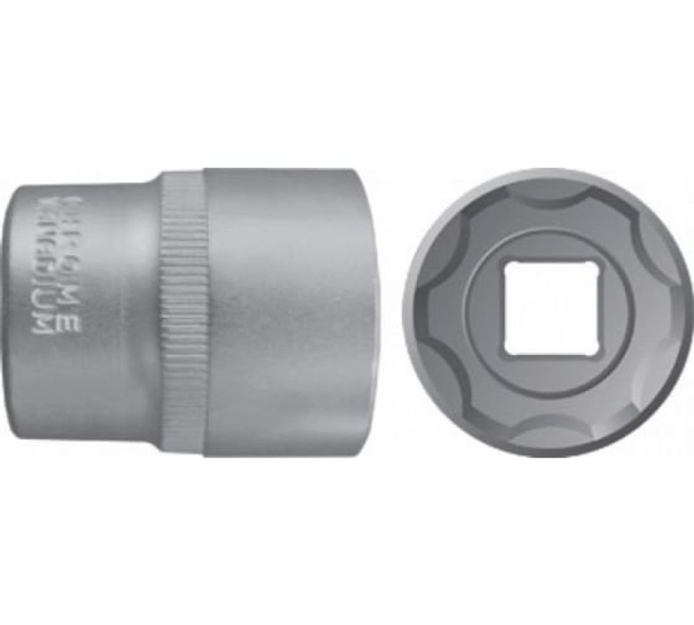 62054 Головка 6-гранная CrV 1/2" 24 мм FIT