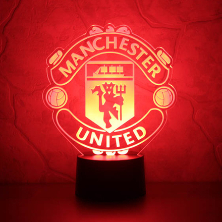 3Д-светильник "Манчестер Юнайтед" (Manchester United)