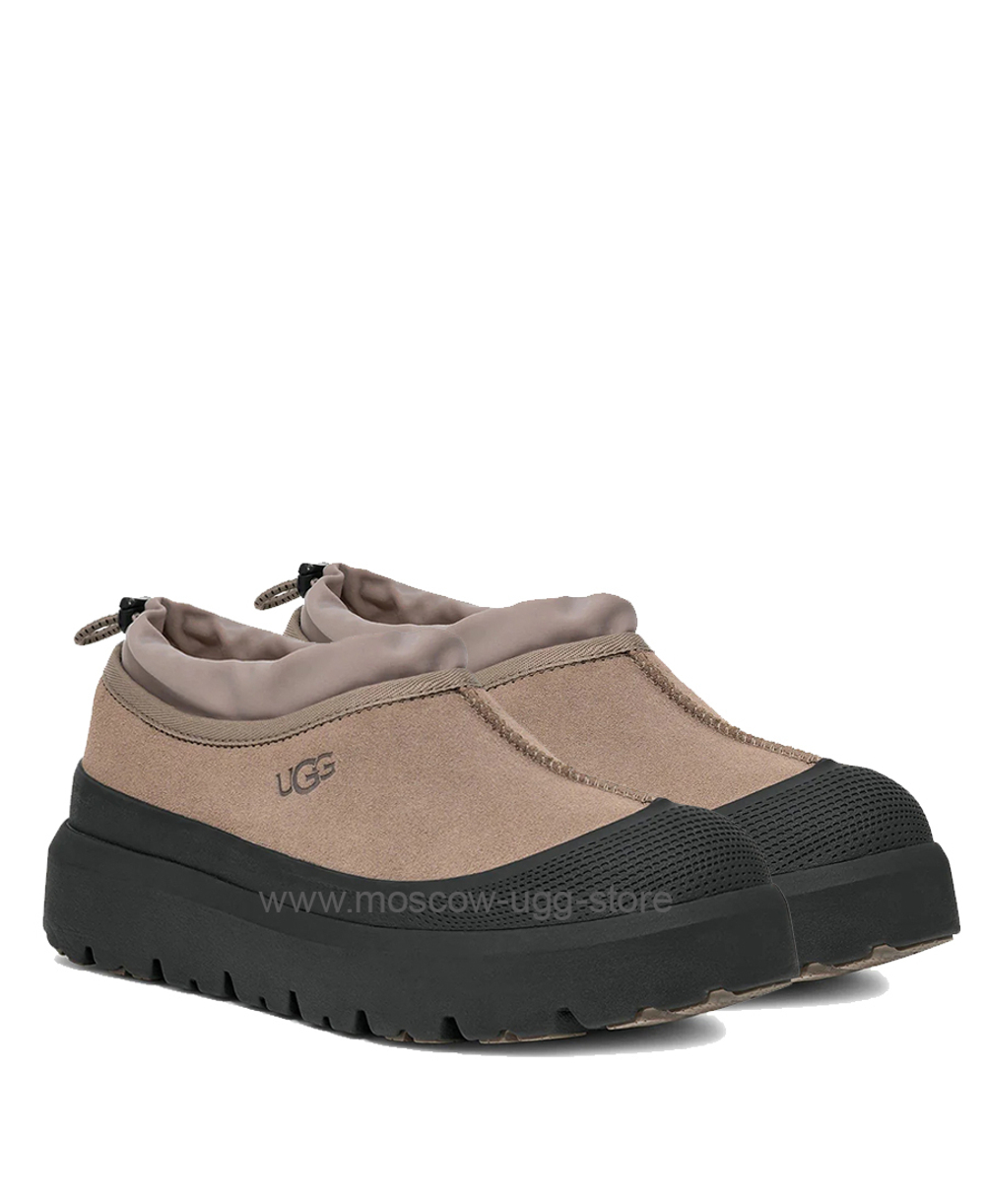 MENS TASMAN WEATHER HYBRID SLIPPER-Smoke Plume Black
