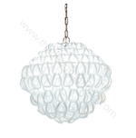 Pendant design lamp Giogali SP 80 by Vistosi (White)