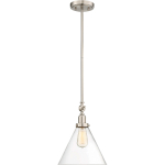 люстра Drake 1 Light 10 inch Satin Nickel Pendant Ceiling Light