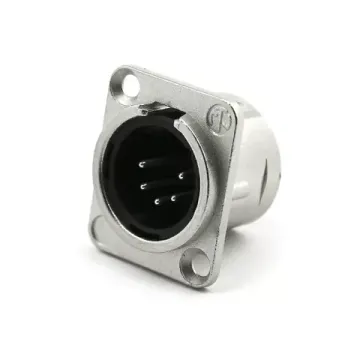 Neutrik NC5MD-L-1 панельный разъем XLR male 5 контактов
