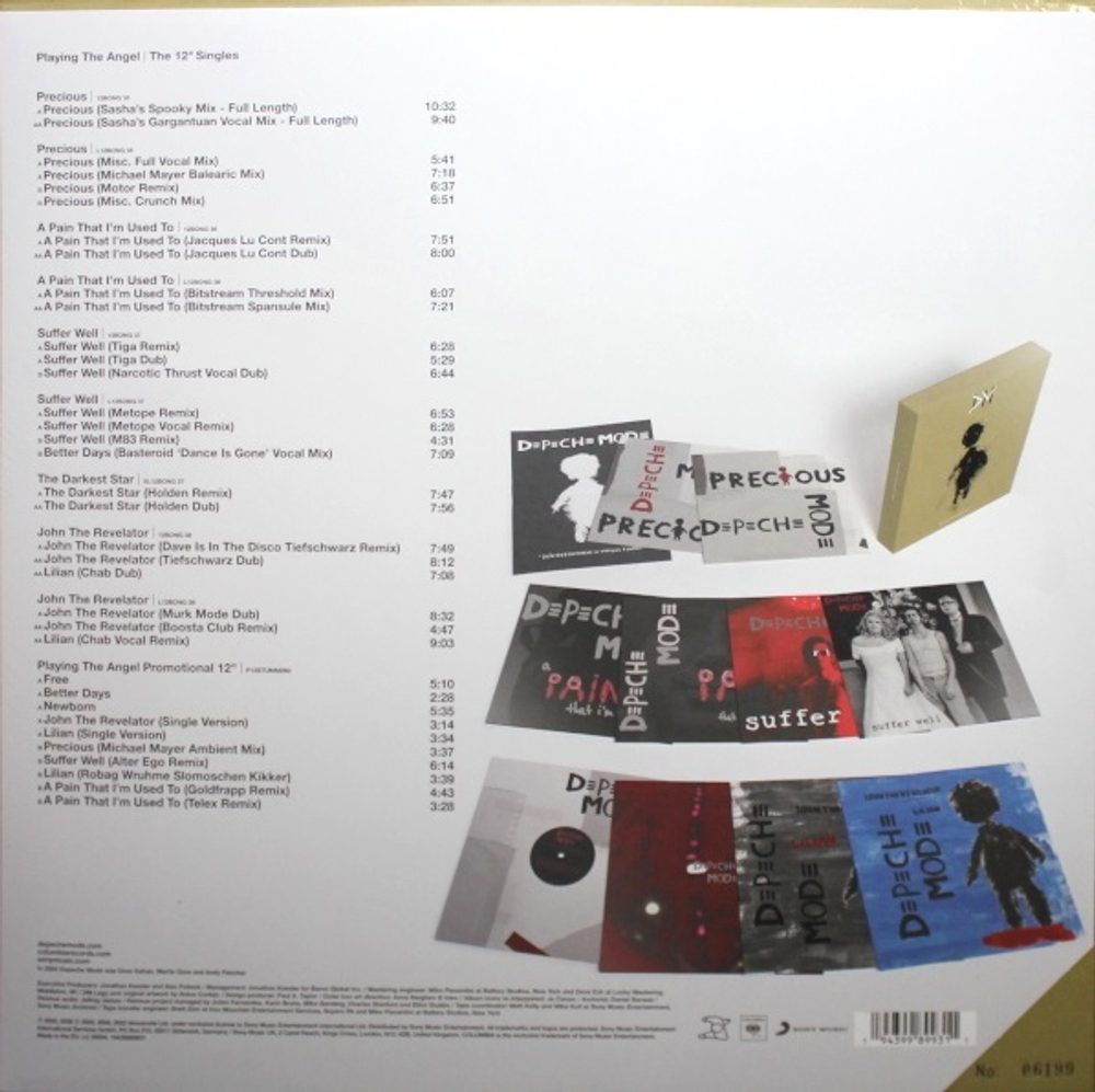 Depeche Mode / Playing The Angel - The 12" Singles (10x12" Vinyl Singles)