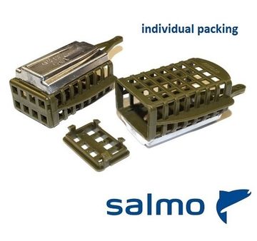 Кормушка фидерная Salmo FEEDER SQUARE съёмное дно 100г