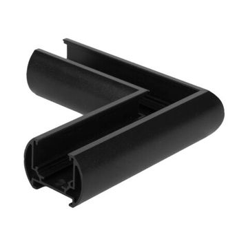 Коннектор угловой для шинопровода накладной 85135/00 чёрный Round Slim Magnetic Elektrostandard
