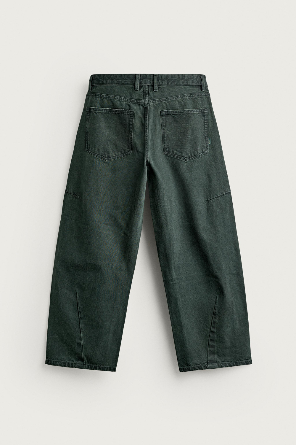 БРЮКИ BARREL FIT НА КУЛИСКЕ — ZARA