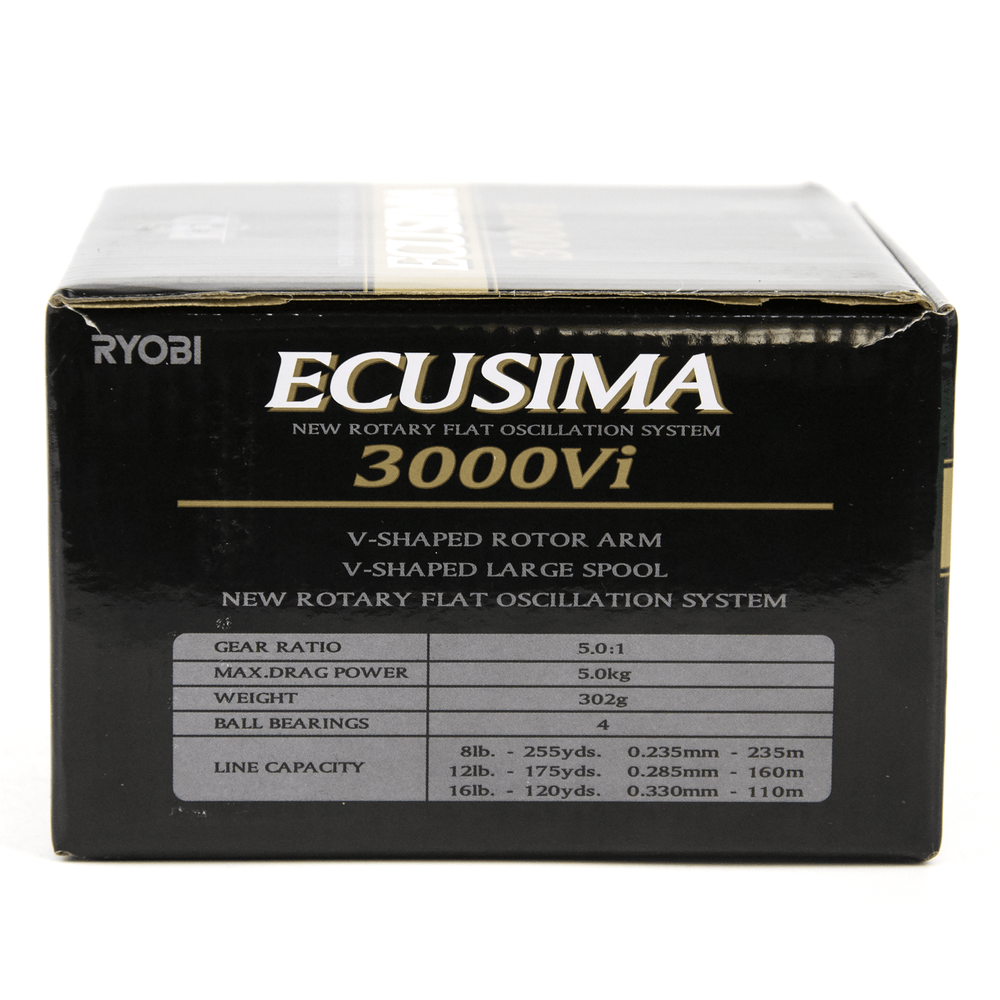 Катушка безынерционная Ryobi Ecusima (3000, 4+1BB, мет. шпуля)