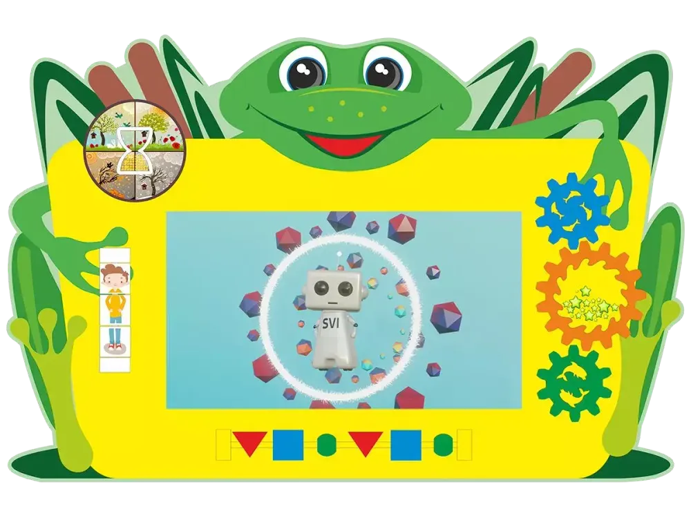 Интерактивная панель с бизибордом Service.Interactive "Лягушонок" (0-3 года) Интерактивная панель с бизибордом Service.Interactive "Лягушонок" (0-3 года)