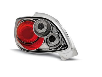 Задние фонари chrome для Peugeot 206 CC