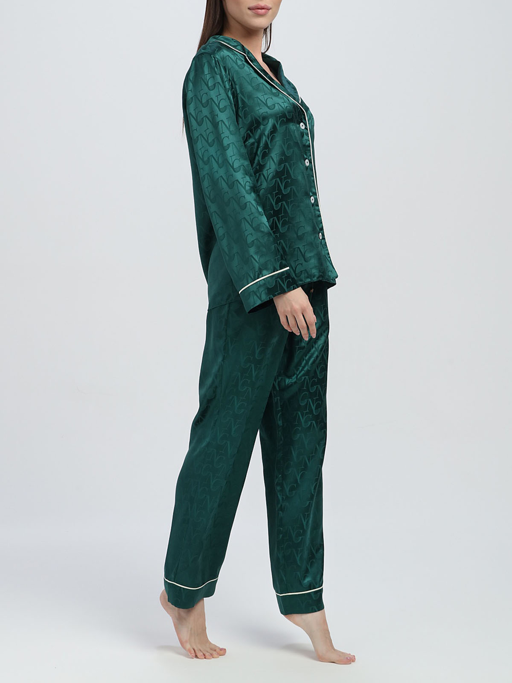 Пижама OnSilk Энджи Изумруд