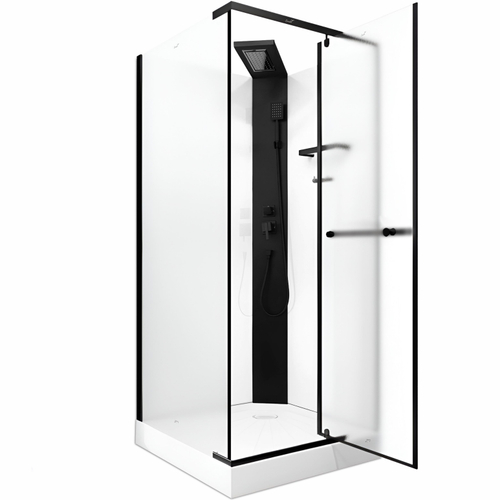 Душевая кабина Ceruttispa (ЧеруттиСпа) MiMi90BF, с низким поддоном, 90x90x225