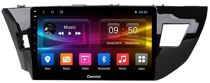 Магнитола для Toyota Corolla 2013-2016 - Kuberg OL-1603 QLed, Android 12, Быстрая, CarPlay, 4G SIM-слот