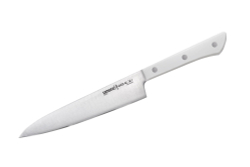 Нож кухонный универсальный 15см Samura Harakiri белая рукоять