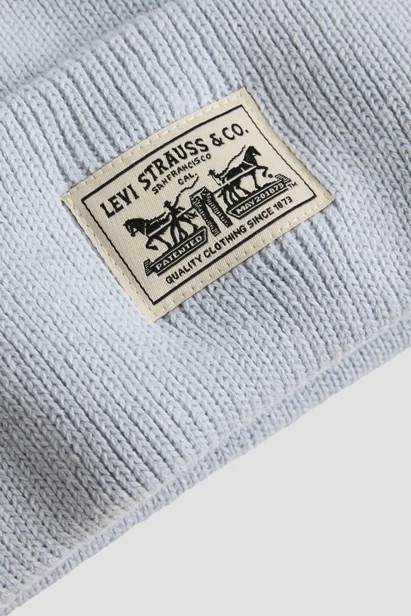 Шапка LEVI'S WOMEN'S BACKPATCH BEANIE KENTUCKY BLUE