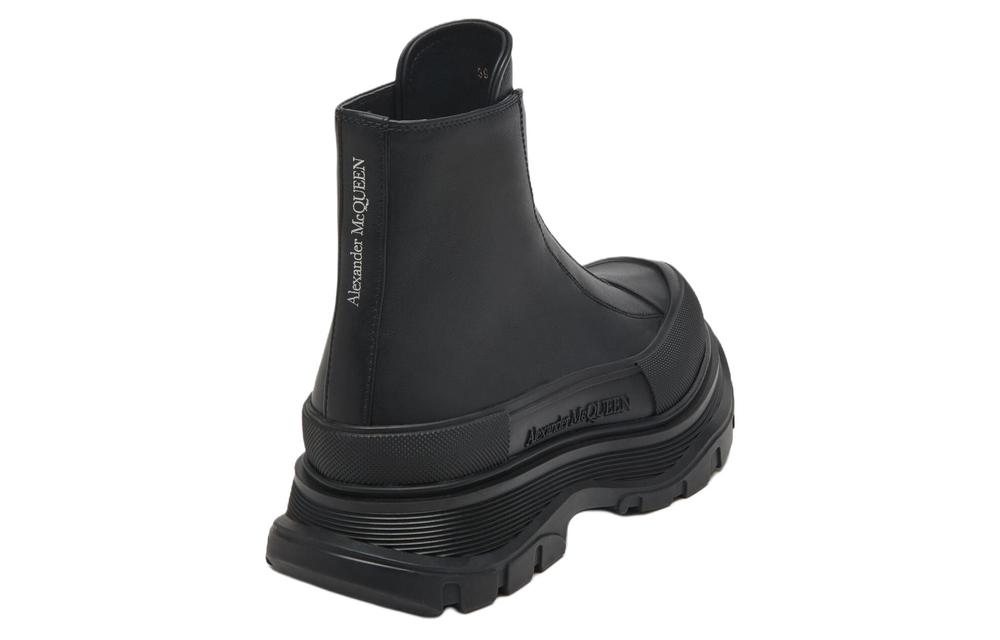 Alexander McQueen Tread Slick Zip Detailed Boots Women"s