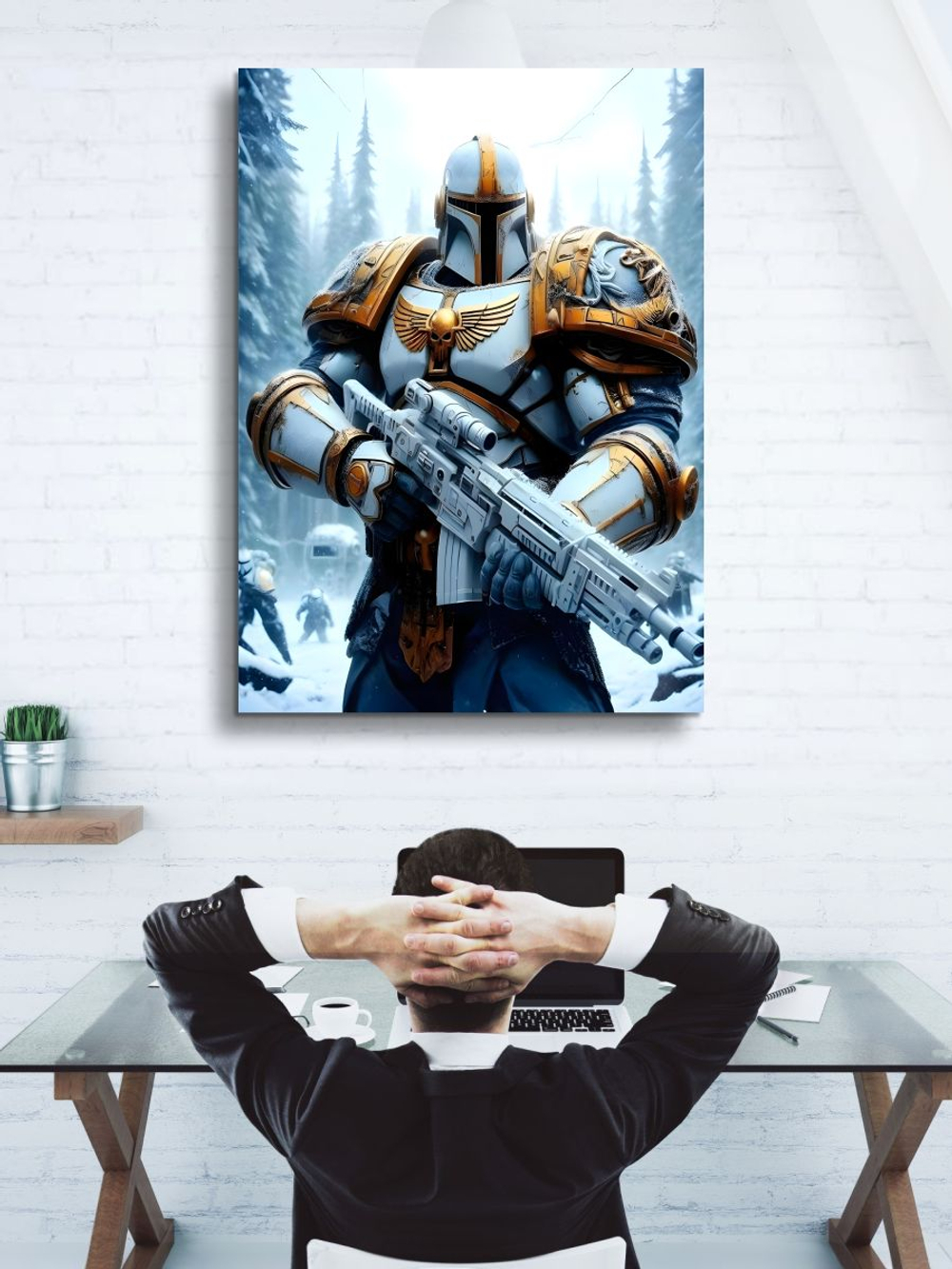 "Миры Warhammer", 40 см х 40 см