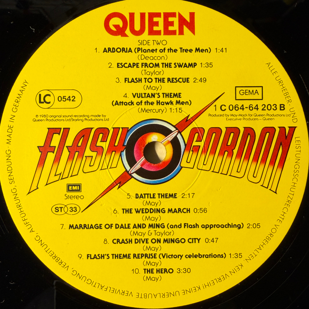 Виниловая пластинка Queen – Flash Gordon LP