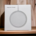 Беспроводное зарядное устройство для Iphone MagSafe Charger (Магсейф), белый, 15 Вт