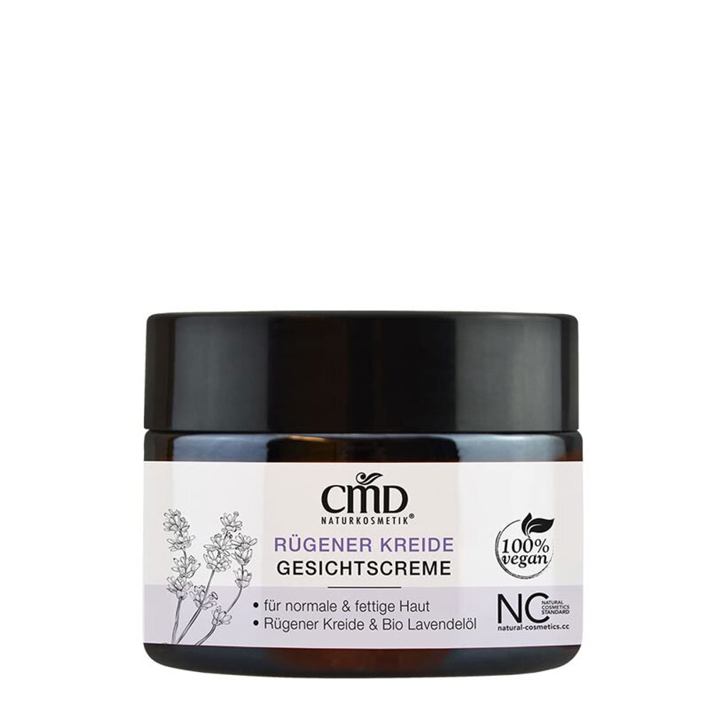 Крем для лица Rügen Chalk в баночке CMD Naturkosmetik, 50 мл