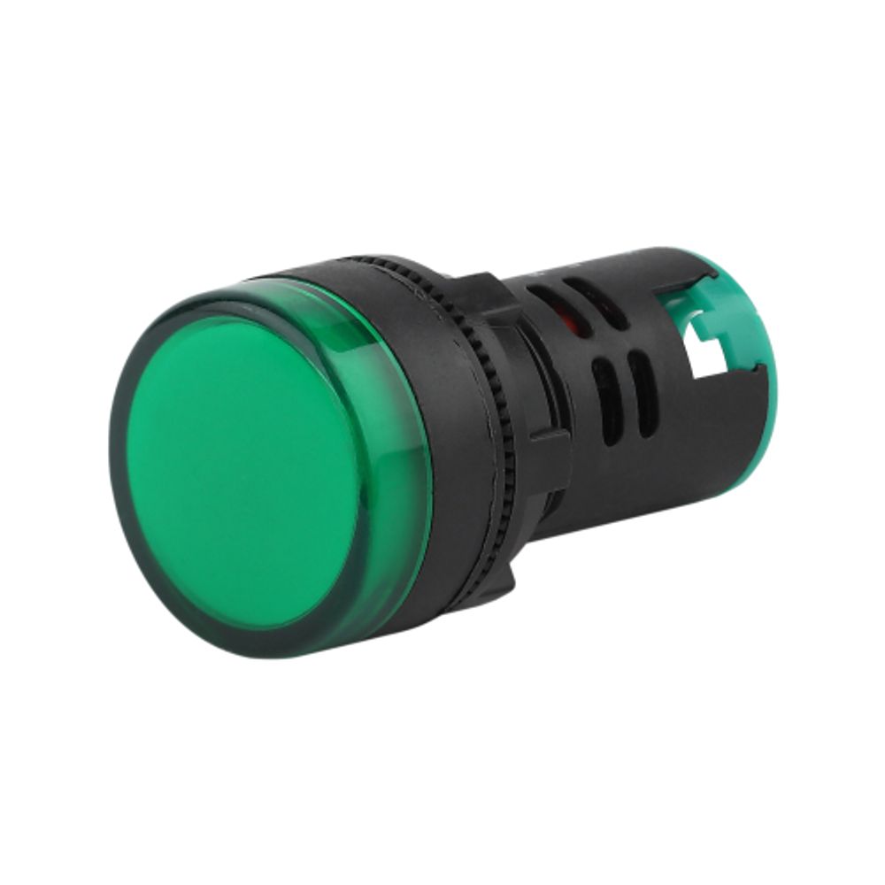 Лампа сигнальная ЭРА XB7EV73P моноблочная XB7 D22мм зеленая LED 110/230В AC/DC | Устройства подачи команд и сигналов