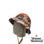 VIVIENNE WESTWOOD ПАНАМА РОЗОВАЯ С ПРИНТОМ