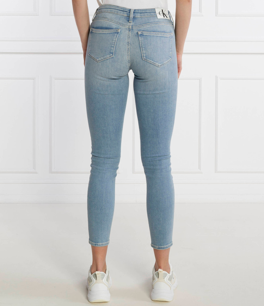 Джинсы MID RISE CALVIN KLEIN JEANS - голубой(J20J222444)