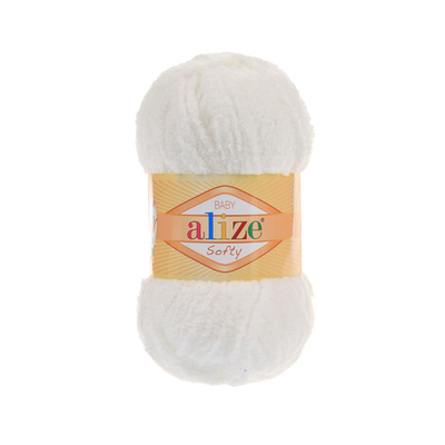 Пряжа "Softy" 450 Жемчужный