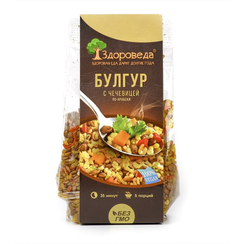 Здороведа Булгур с чечевицей по арабски 250г