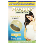 Preggie, ремешки на запястье, бежевый, 4 шт.