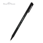 Ручка капиллярная 0.4 мм, черная "Ultra. Fineliner" (Bruno Visconti)
