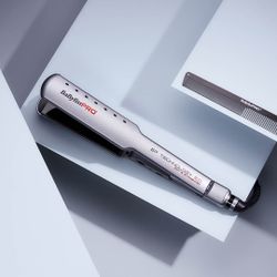 Профессиональный выпрямитель для волос BaByliss PRO Dry & Straighten Silver BAB2073EPE