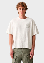 Футболка KARL LAGERFELD JEANS Boxy Distressed Logo Tee