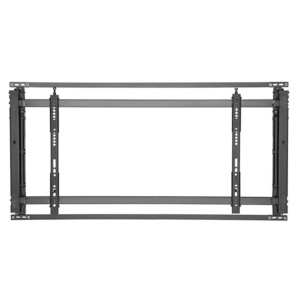 ErgoFount BWM-09-68T Ультратонкое модульное выдвижное крепление для видеостен из дисплеев диагональю 55–60'', макс. нагрузка 35 кг, черное