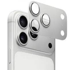 Защитное стекло Keephone для камеры iPhone 17 Pro Wellens Silver