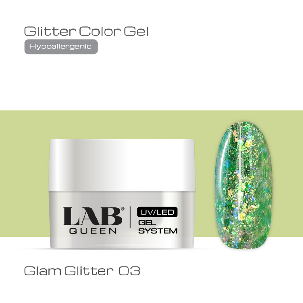 Glam glitter