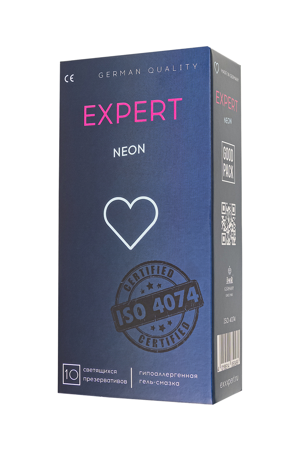 Презервативы Expert светящиеся в темноте №10