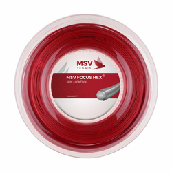 Теннисные струны MSV Focus Hex (200 m) - silver