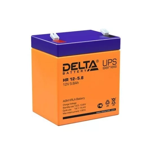 Аккумуляторные батареи Delta HR 12-5.8