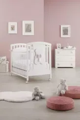 Комплект постельного белья Erbesi Dudu 3 предмета White/Rosa