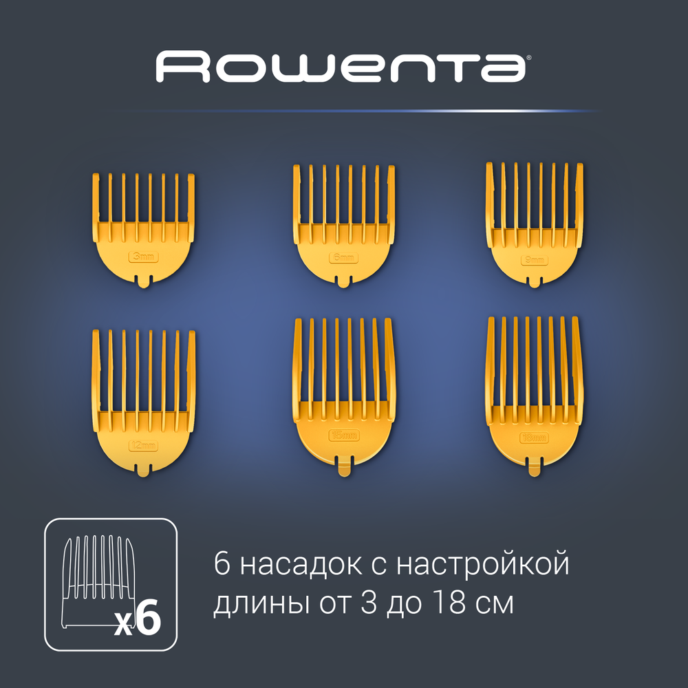 Мультитриммер 10 в 1 ROWENTA Sport TN9113F0