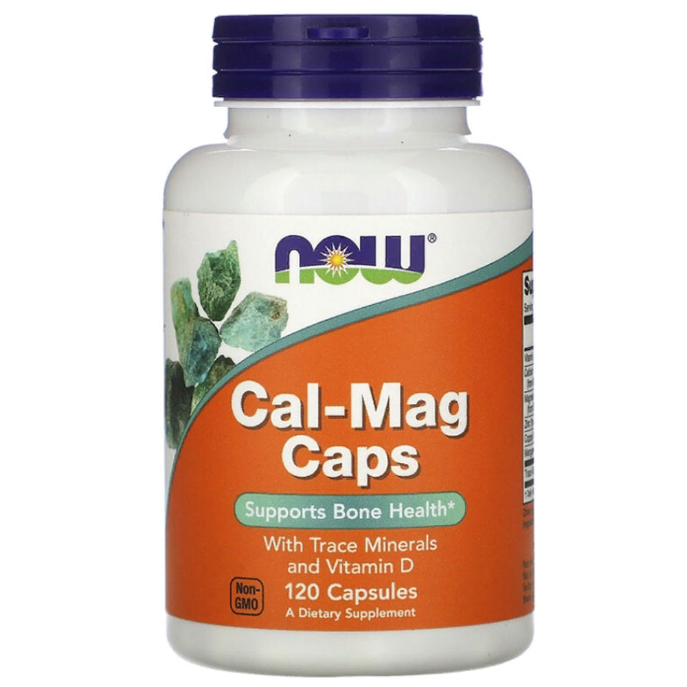 NOW Cal-Mag+D (120 капс.) [M]